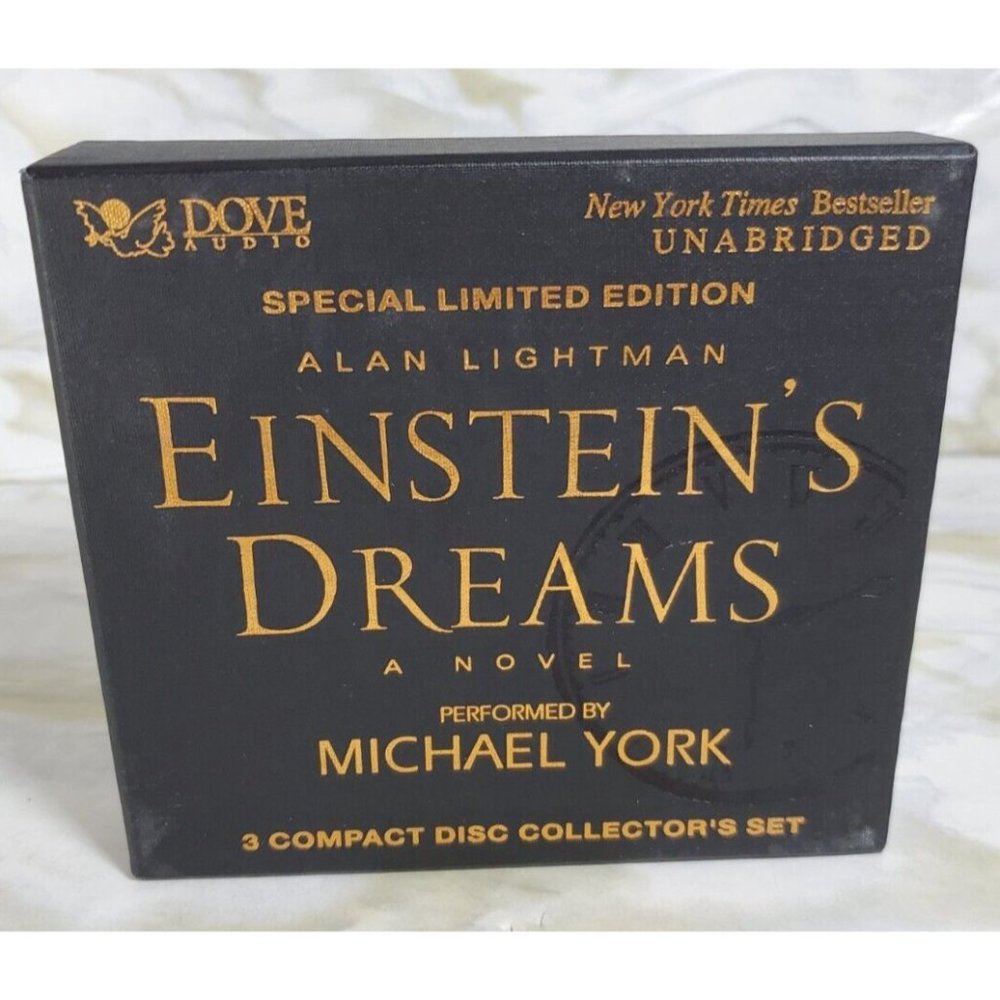Einsteins Dreams Alan Lightman Special Limited Edition 3 CD Audiobook Unabridged